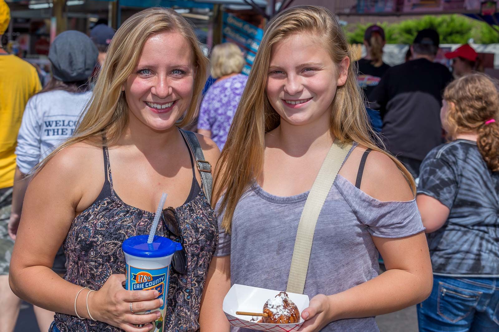 Smiles on Sunday at the Erie County Fair